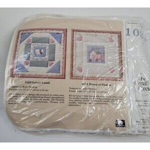 House Of Hearts Candlewicking Quilt Craft Kit Sewing Vintage 1989 Creative